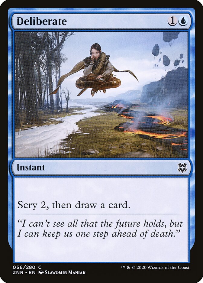 Deliberate - carta Magic The Gathering