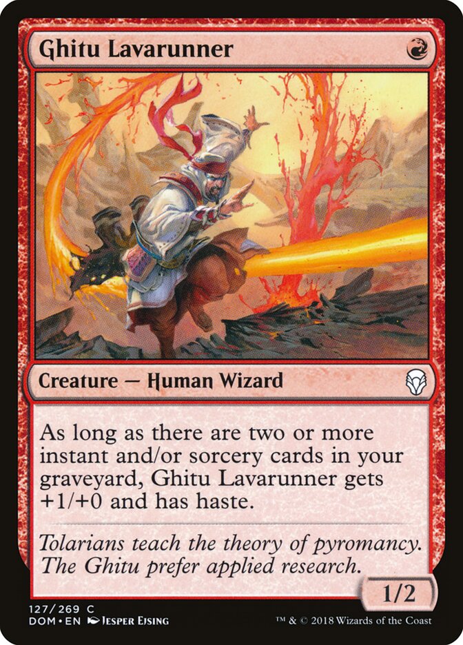 Ghitu Lavarunner - carta Magic The Gathering