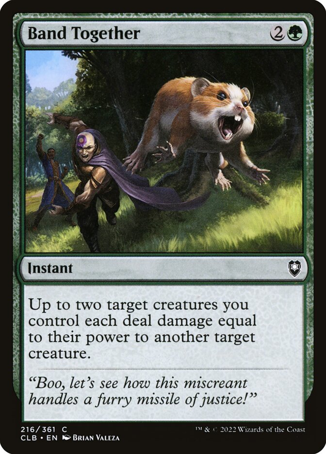 Band Together - carta Magic The Gathering