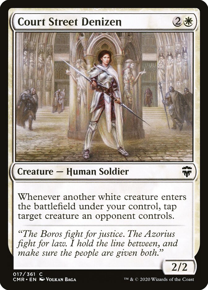 Court Street Denizen - carta Magic The Gathering