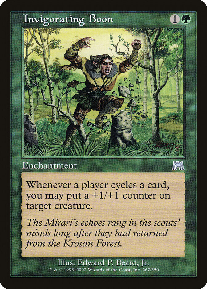 Invigorating Boon - carta Magic The Gathering
