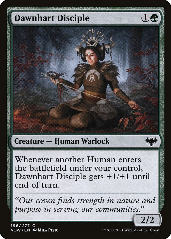 Dawnhart Disciple - carta Magic The Gathering