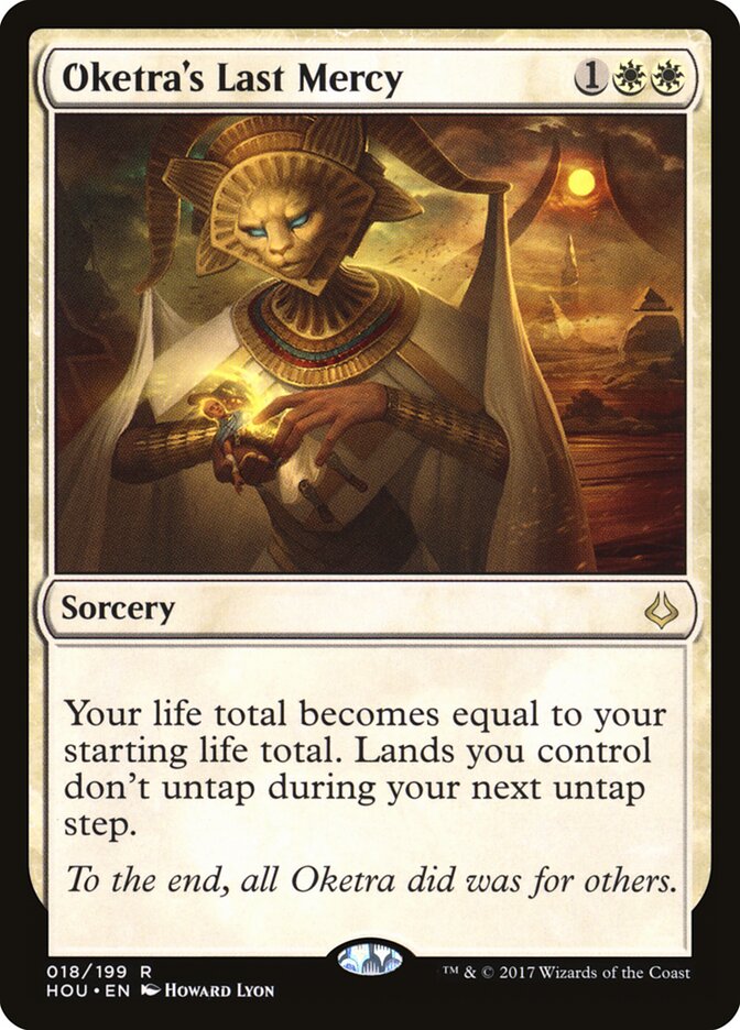 Oketra's Last Mercy - carta Magic The Gathering