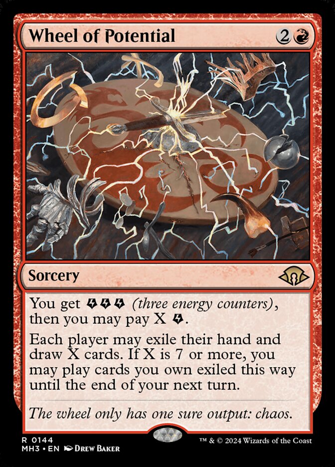 Wheel of Potential - carta Magic The Gathering