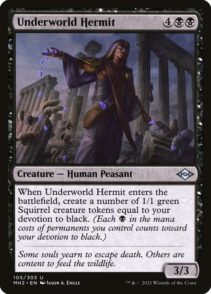 Underworld Hermit - carta Magic The Gathering