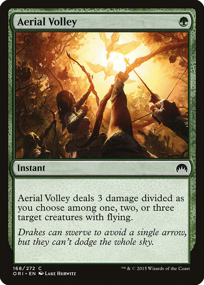 Aerial Volley - carta Magic The Gathering
