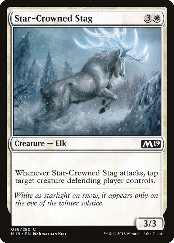 Star-Crowned Stag - carta Magic The Gathering