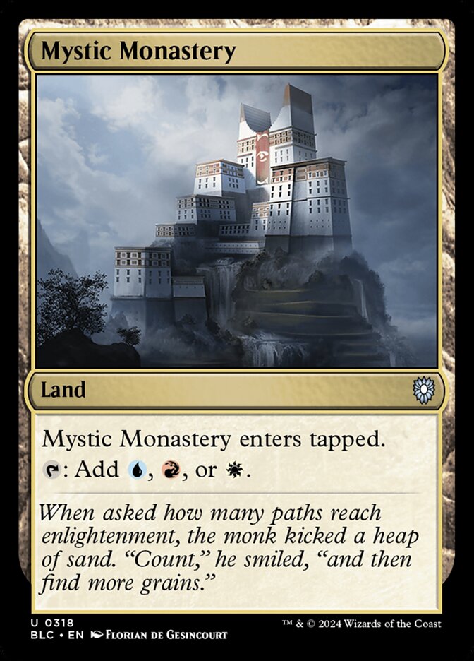 Mystic Monastery - carta Magic The Gathering