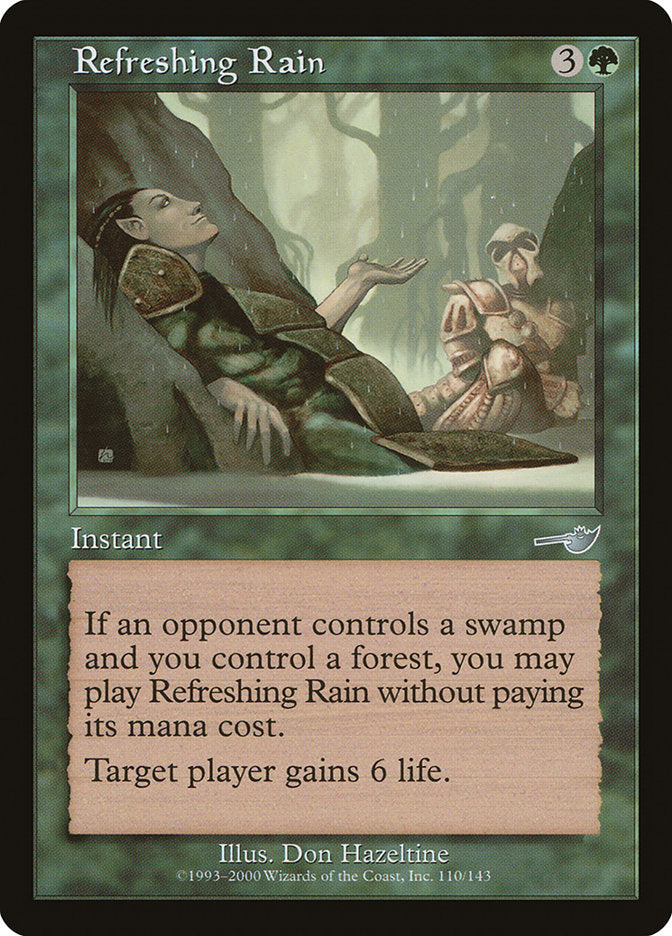 Refreshing Rain - carta Magic The Gathering