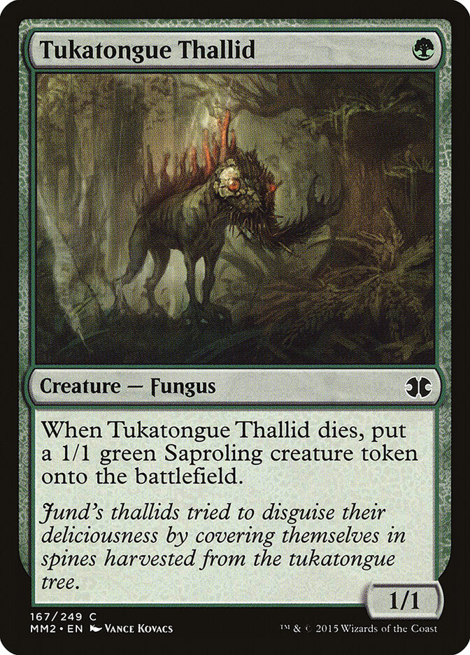 Tukatongue Thallid - carta Magic The Gathering