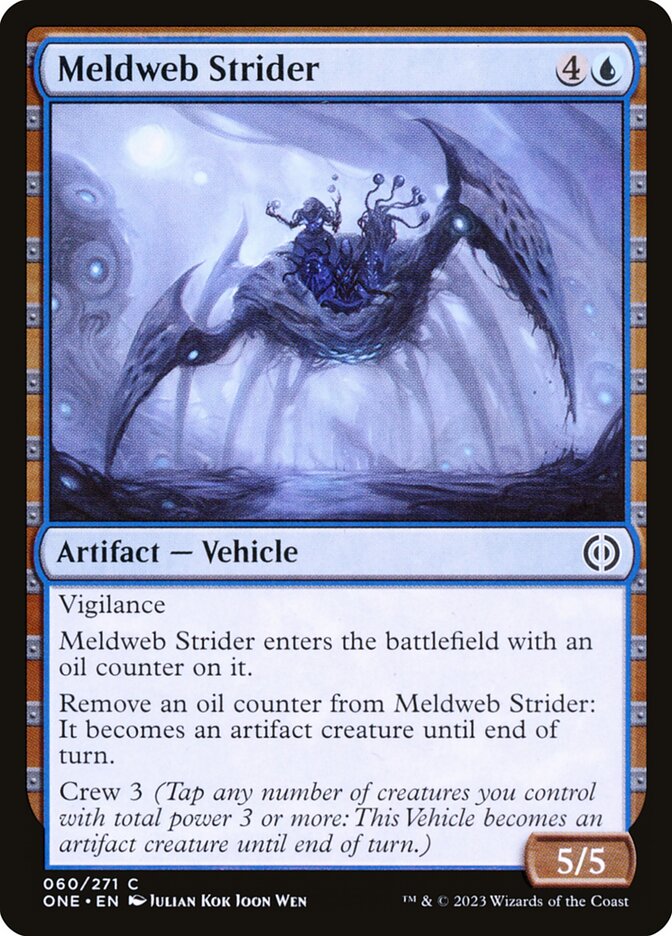 Meldweb Strider - carta Magic The Gathering