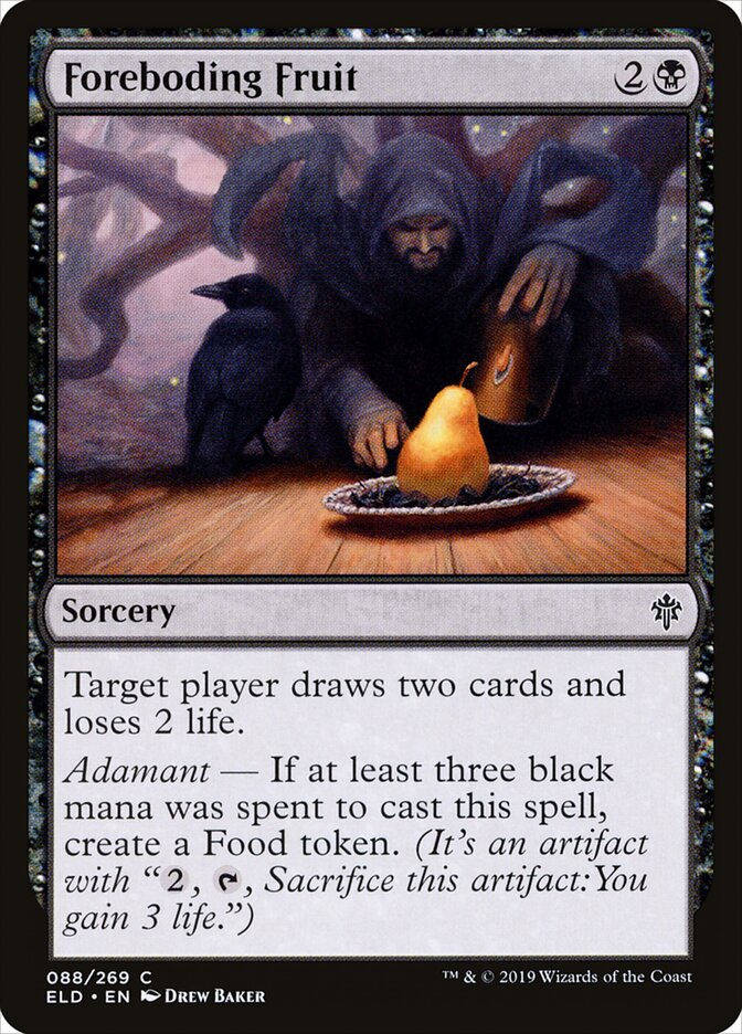 Foreboding Fruit - carta Magic The Gathering