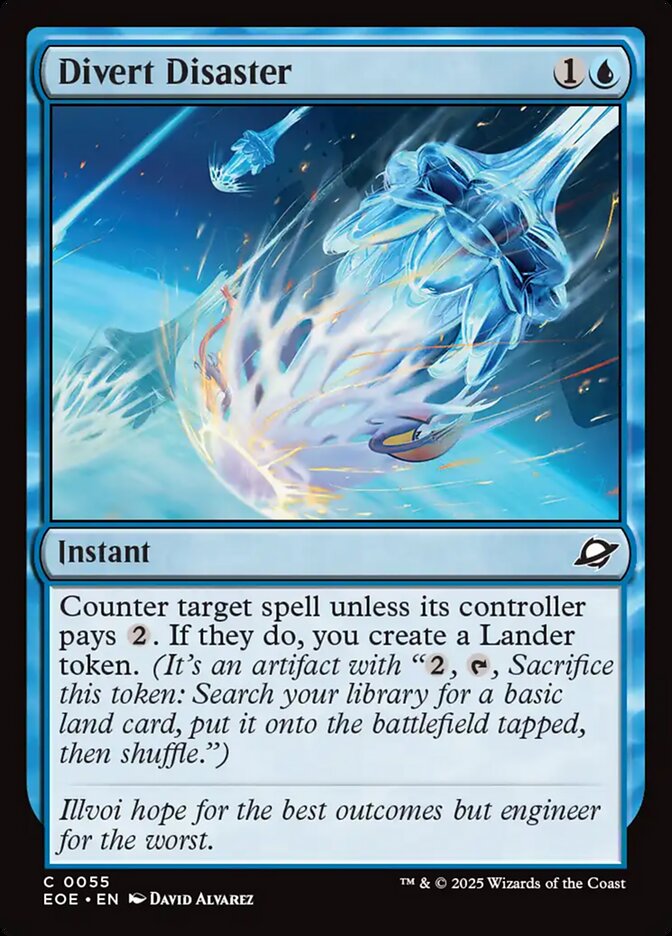 Divert Disaster - carta Magic The Gathering