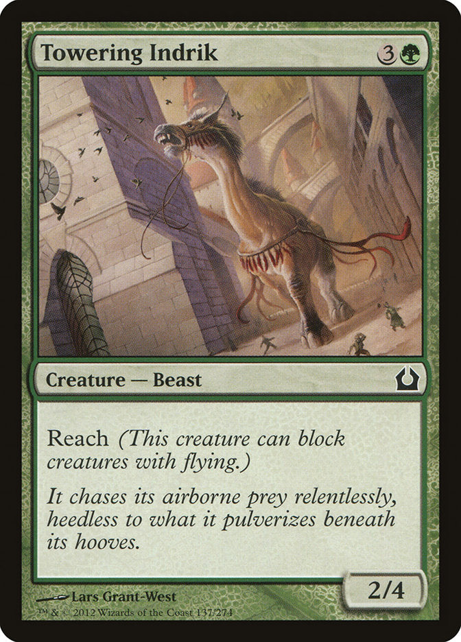 Towering Indrik - carta Magic The Gathering
