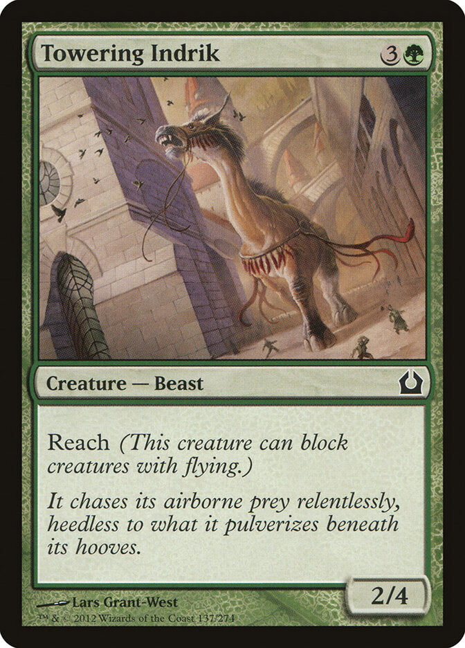 Towering Indrik - carta Magic The Gathering
