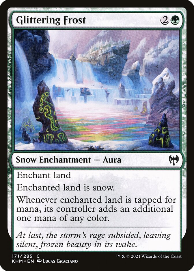 Glittering Frost - carta Magic The Gathering