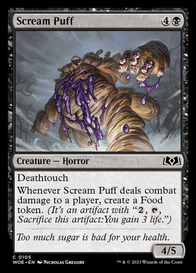 Scream Puff - carta Magic The Gathering