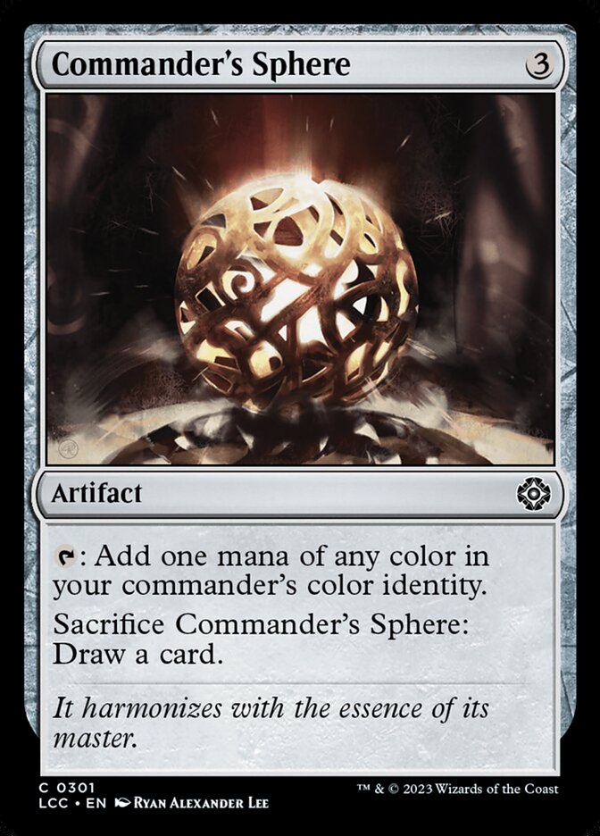 Commander's Sphere - carta Magic The Gathering