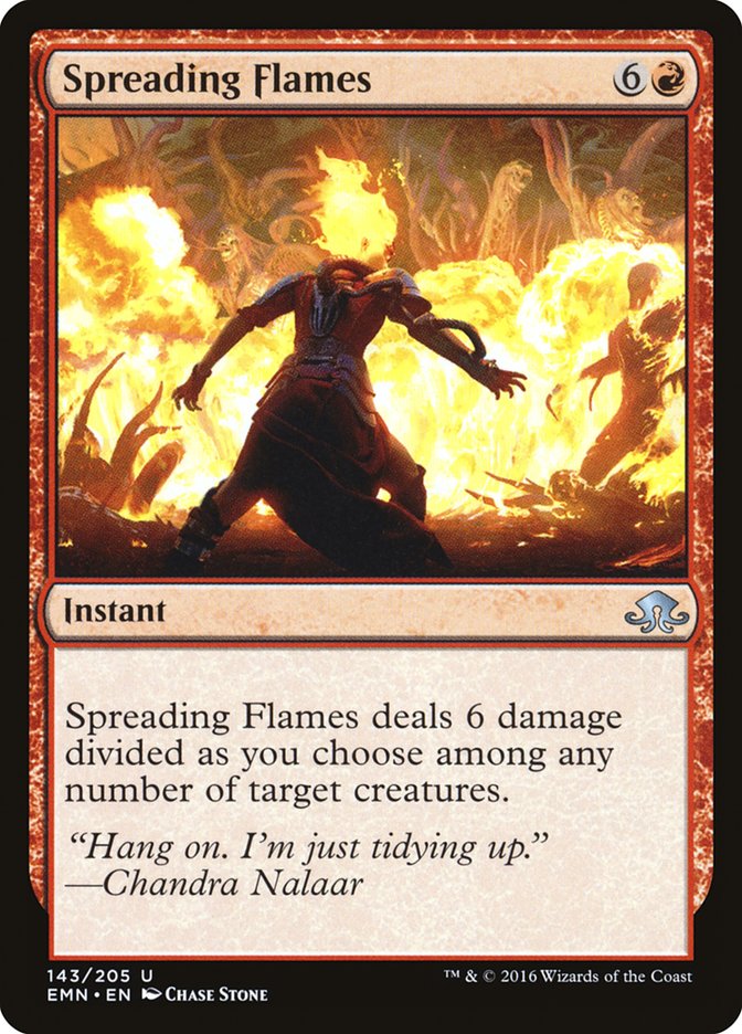 Spreading Flames - carta Magic The Gathering
