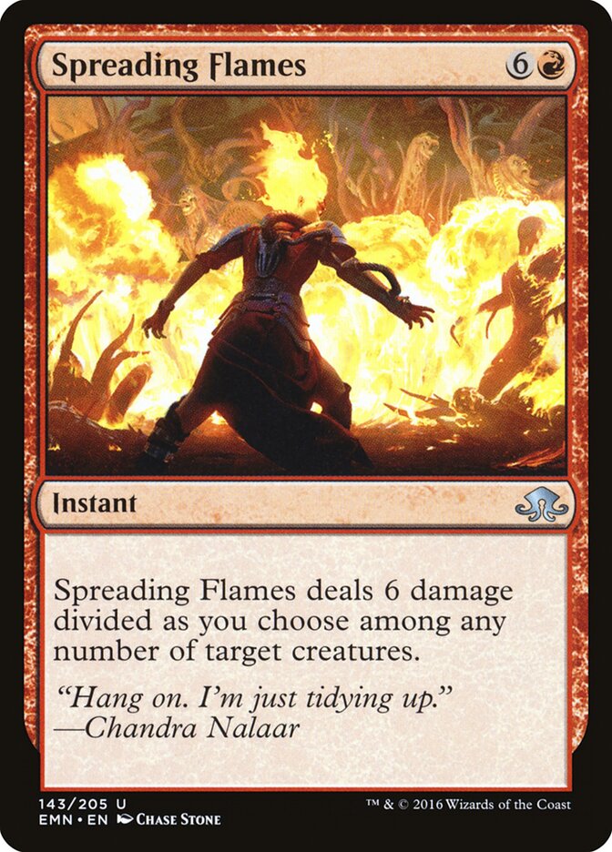 Spreading Flames - carta Magic The Gathering