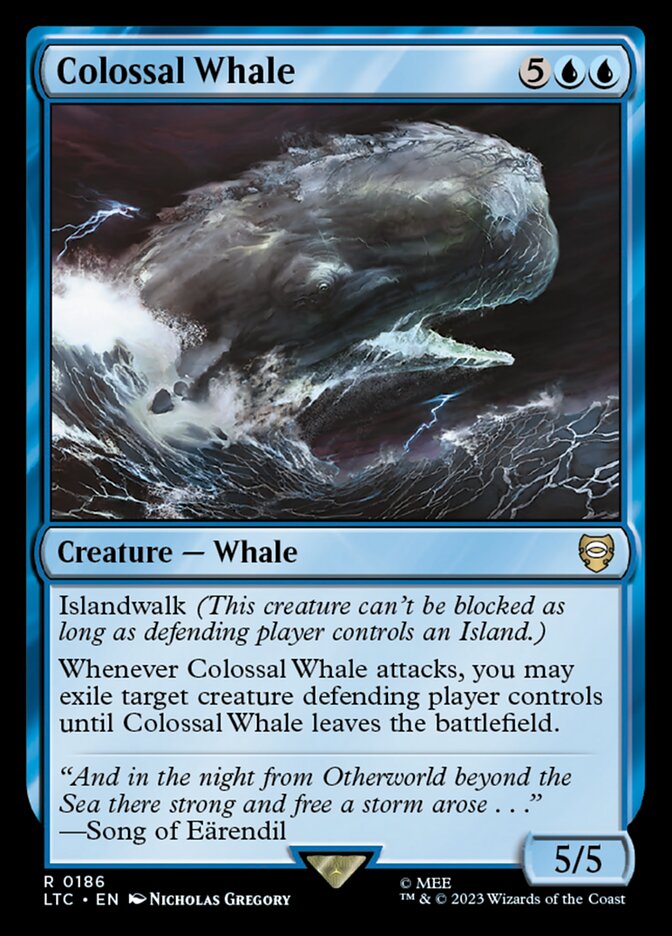 Colossal Whale - carta Magic The Gathering