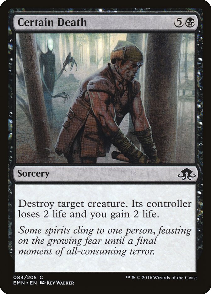 Certain Death - carta Magic The Gathering