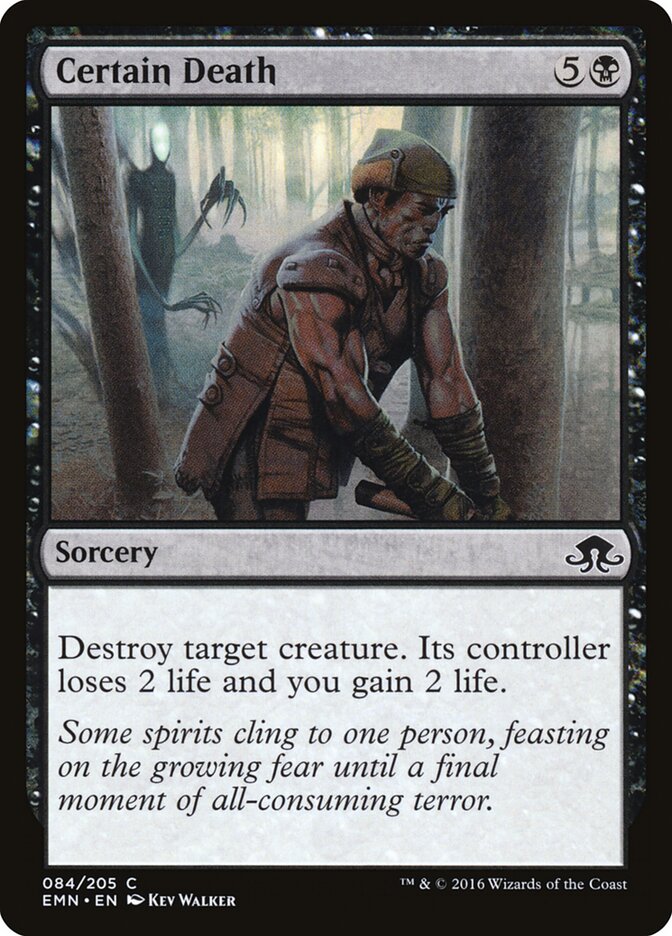 Certain Death - carta Magic The Gathering