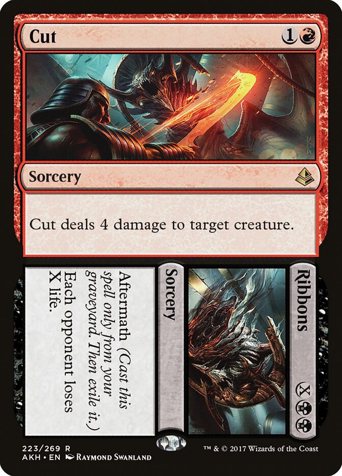 Cut // Ribbons - carta Magic The Gathering