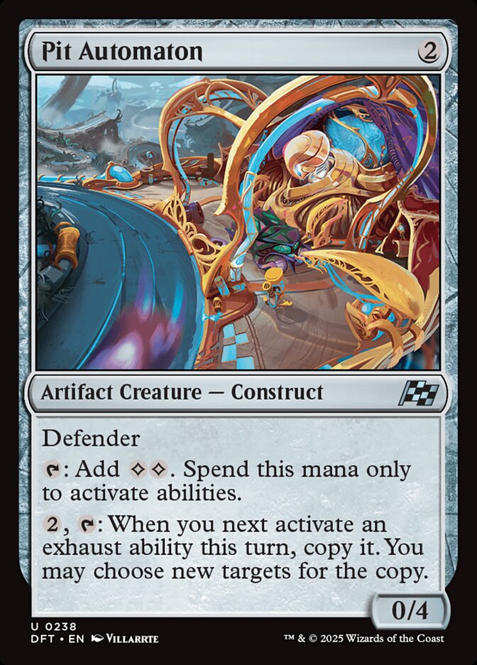 Pit Automaton - carta Magic The Gathering