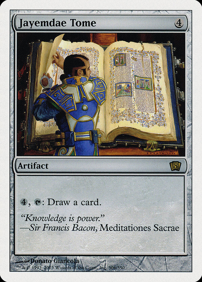Jayemdae Tome - carta Magic The Gathering