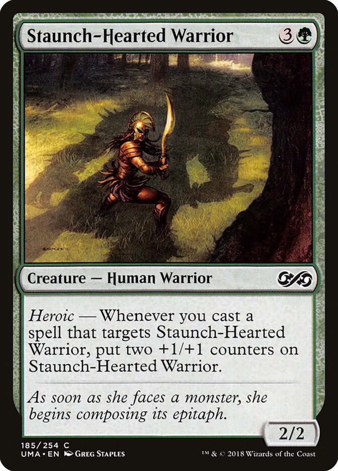 Staunch-Hearted Warrior - carta Magic The Gathering