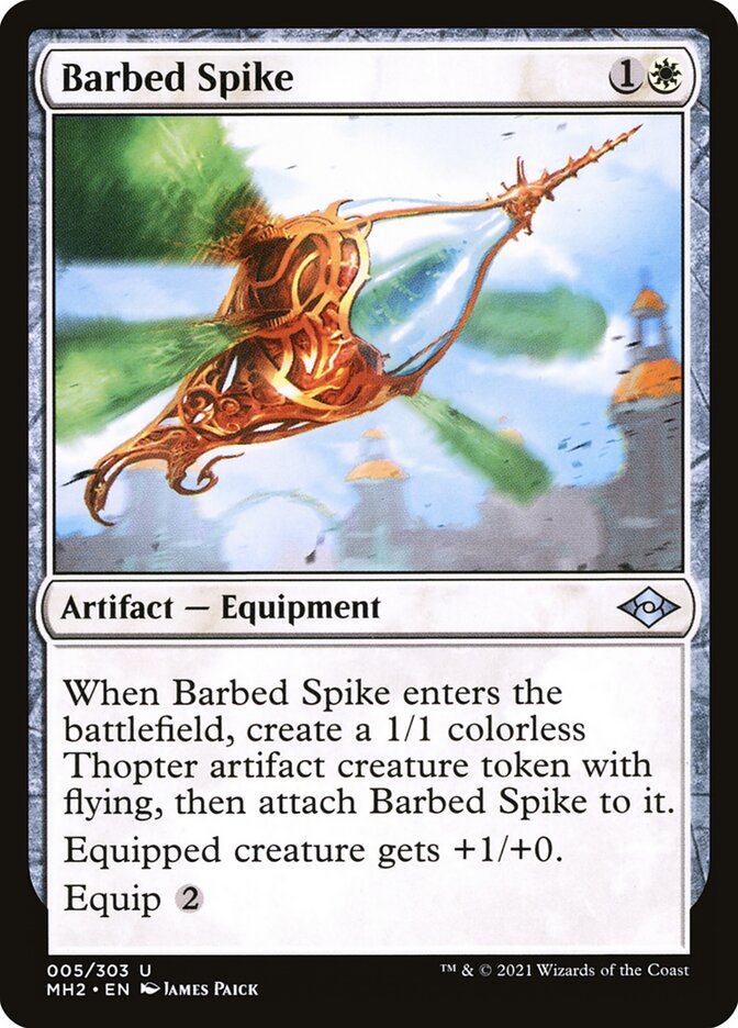 Barbed Spike - carta Magic The Gathering