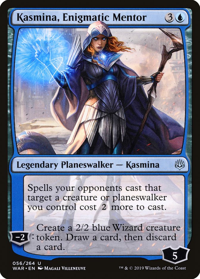 Kasmina, Enigmatic Mentor - WAR-056-NF-STD
