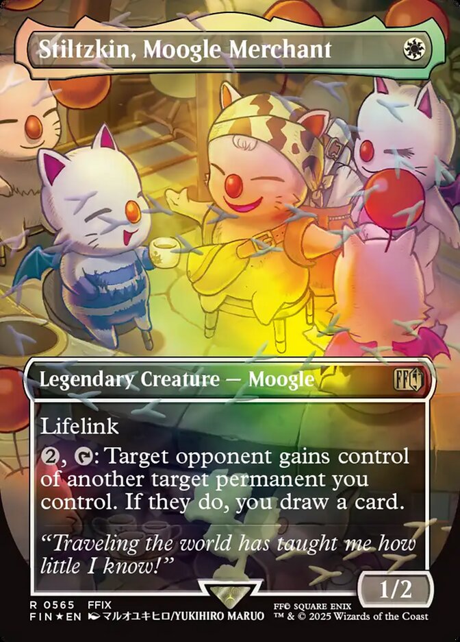 Stiltzkin, Moogle Merchant - carta Magic The Gathering