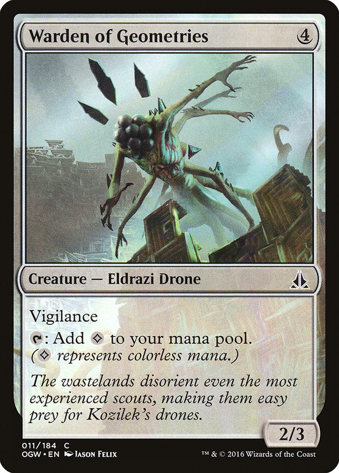 Warden of Geometries - carta Magic The Gathering