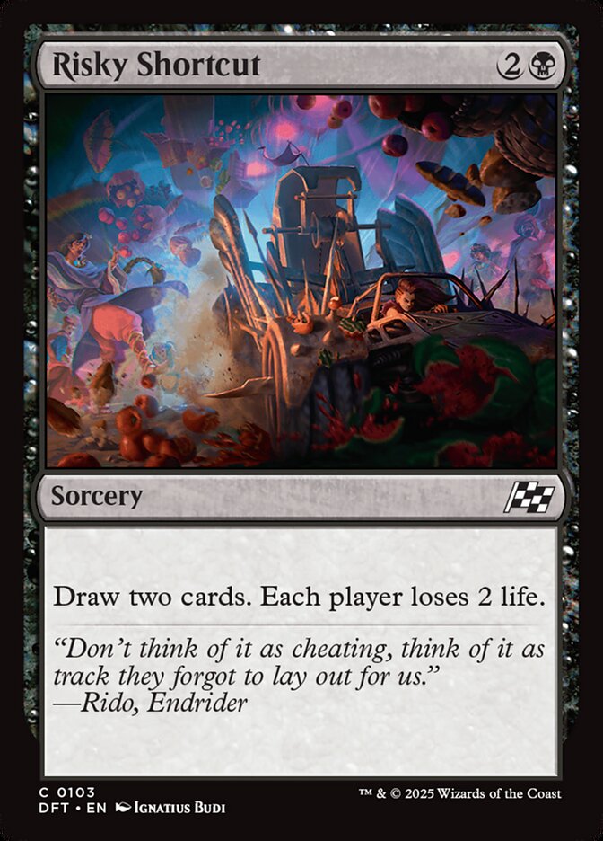 Risky Shortcut - carta Magic The Gathering