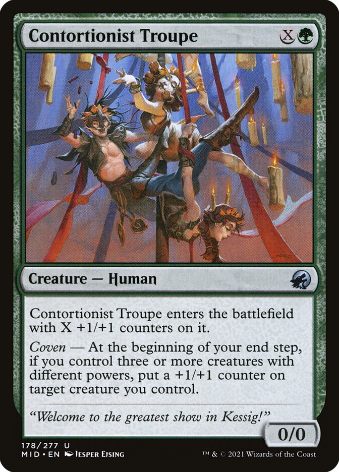 Contortionist Troupe - carta Magic The Gathering