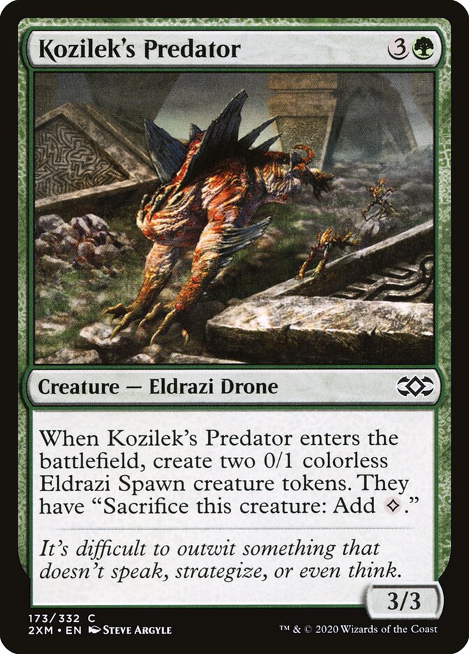 Kozilek's Predator - carta Magic The Gathering