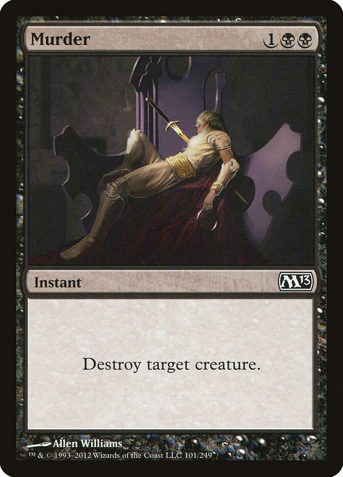 Murder - carta Magic The Gathering