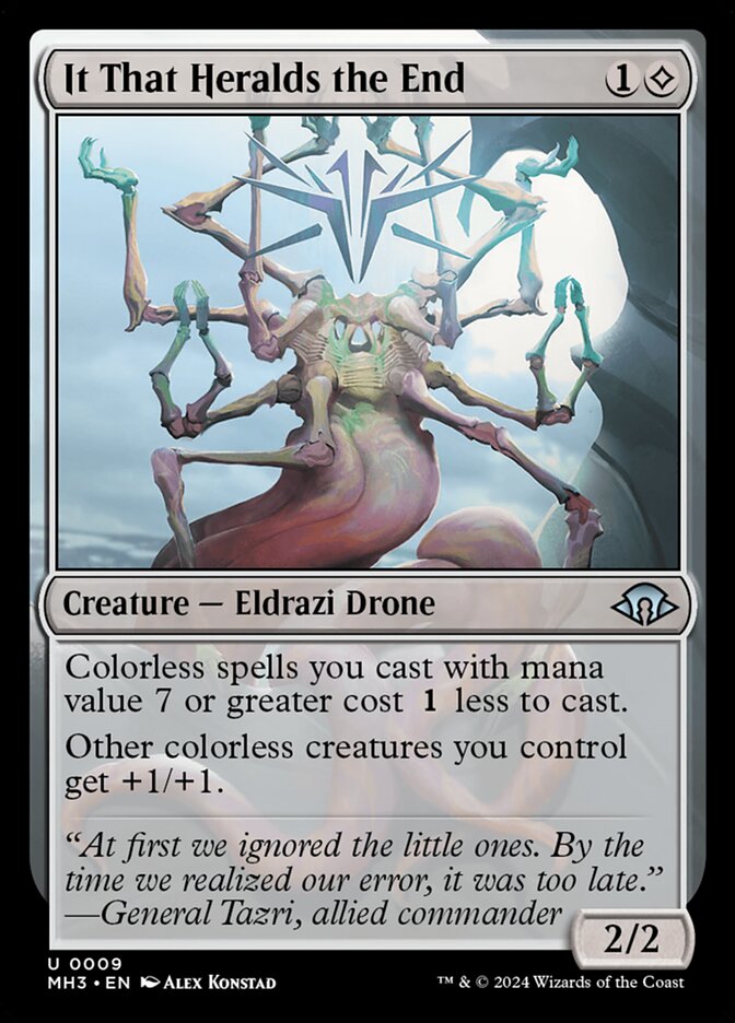 It That Heralds the End - carta Magic The Gathering
