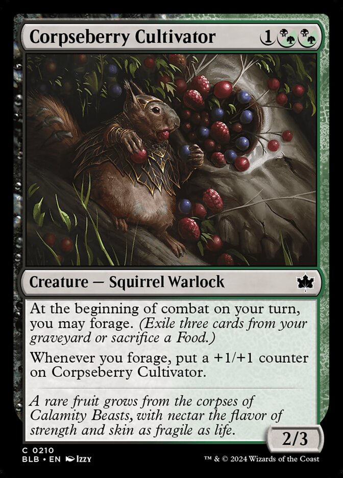 Corpseberry Cultivator - carta Magic The Gathering