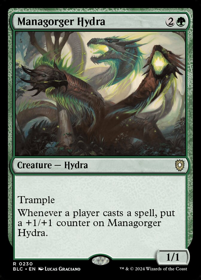 Managorger Hydra - carta Magic The Gathering