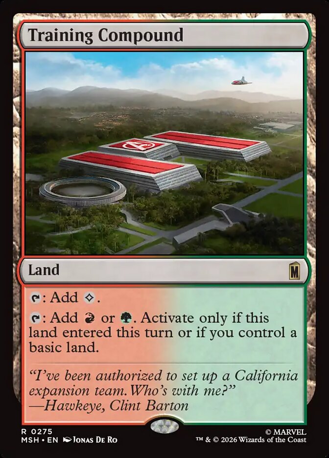 Training Compound - carta Magic The Gathering