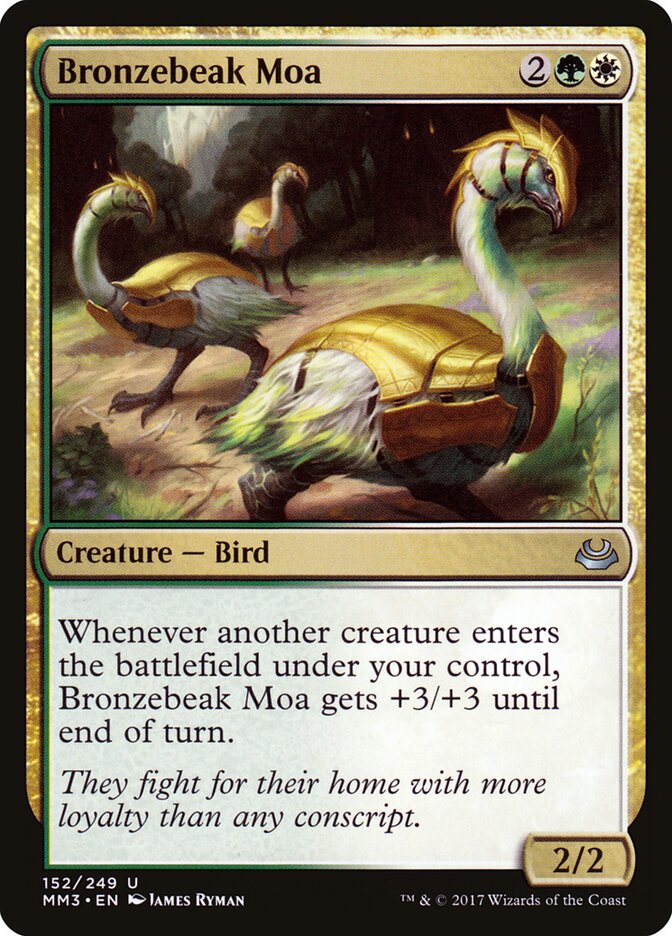 Bronzebeak Moa - carta Magic The Gathering