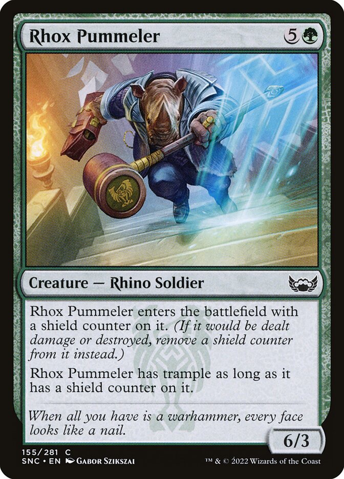 Rhox Pummeler - carta Magic The Gathering