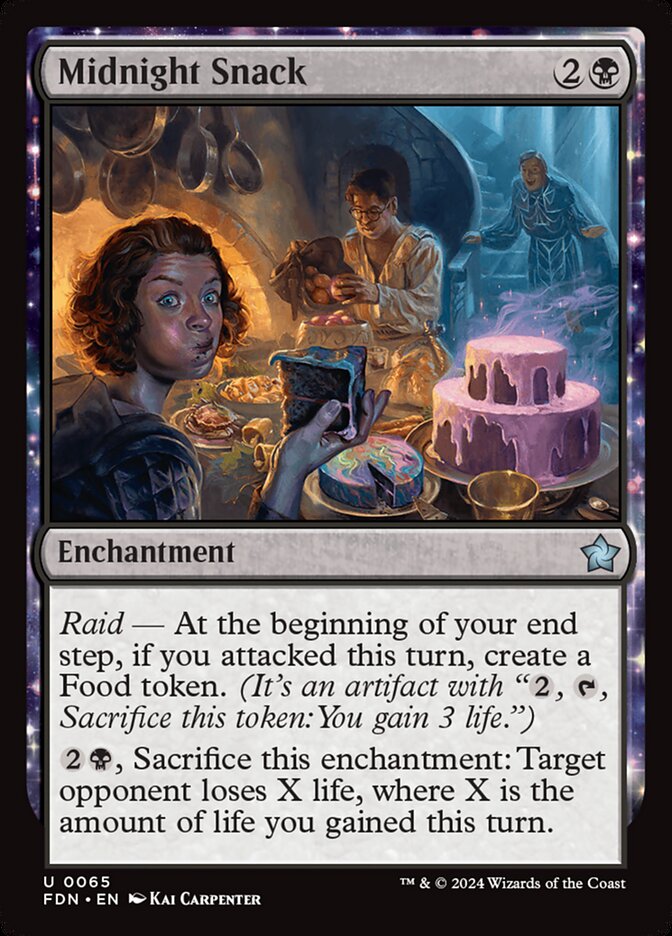 Midnight Snack - carta Magic The Gathering