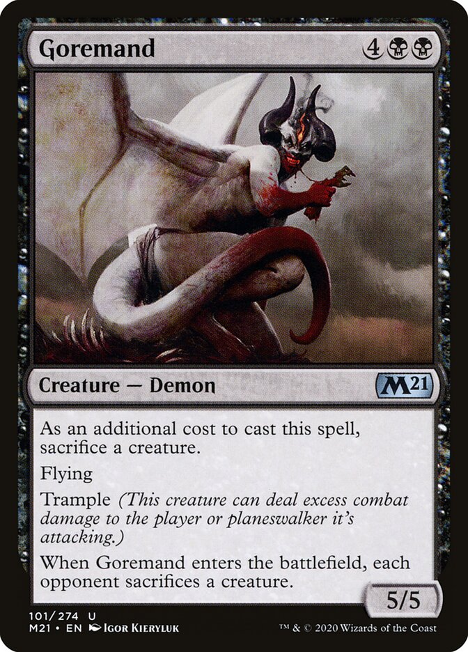 Goremand - carta Magic The Gathering