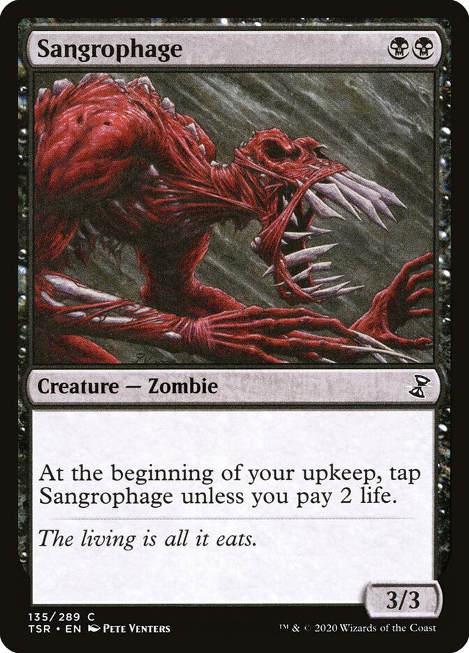 Sangrophage - carta Magic The Gathering
