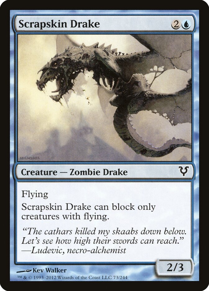 Scrapskin Drake - carta Magic The Gathering