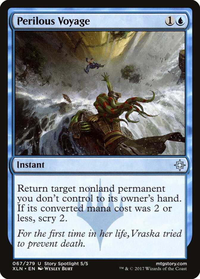 Perilous Voyage - carta Magic The Gathering